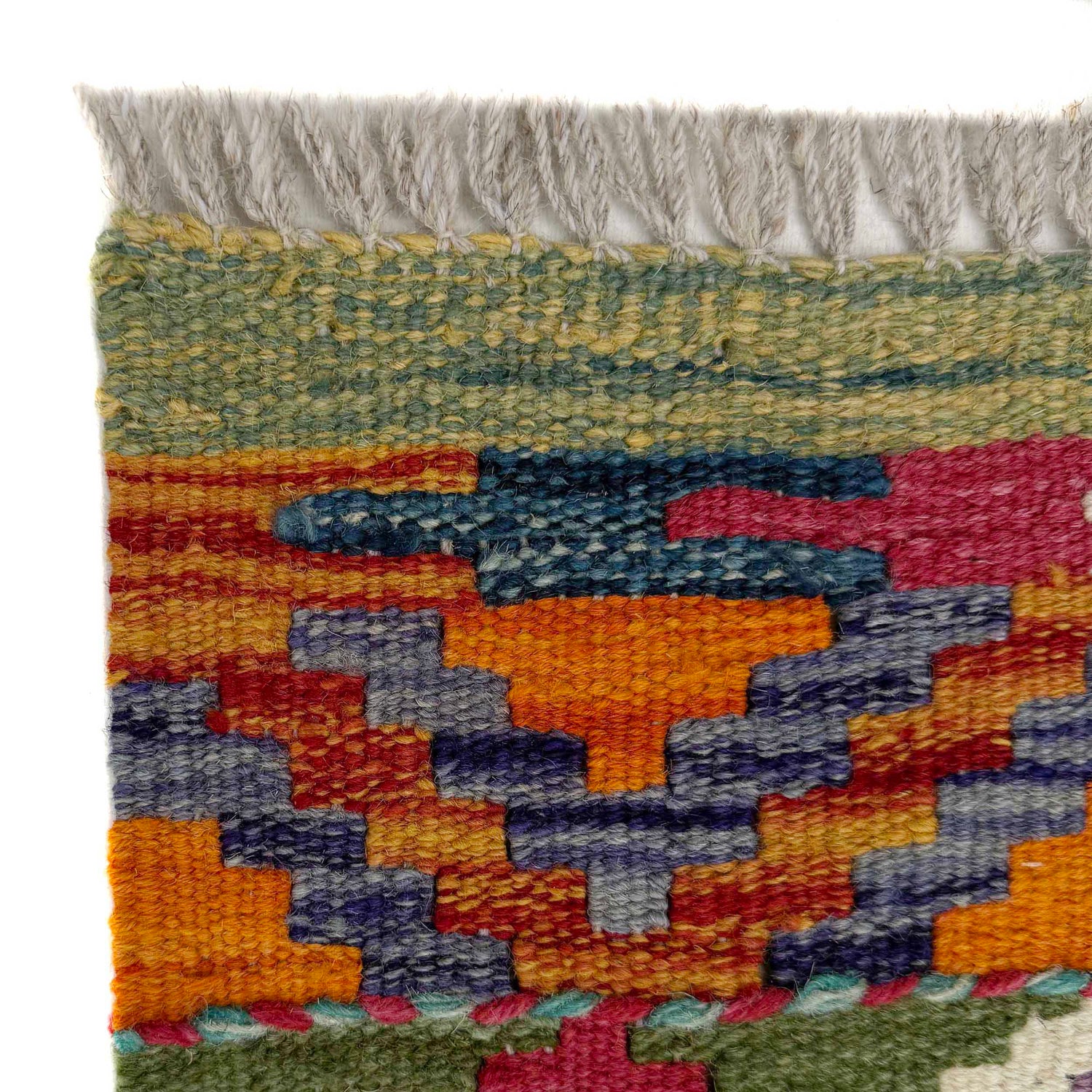 Vegetable Kilim Runner 1' 8" x 4' 8" (ft)- No. P37245