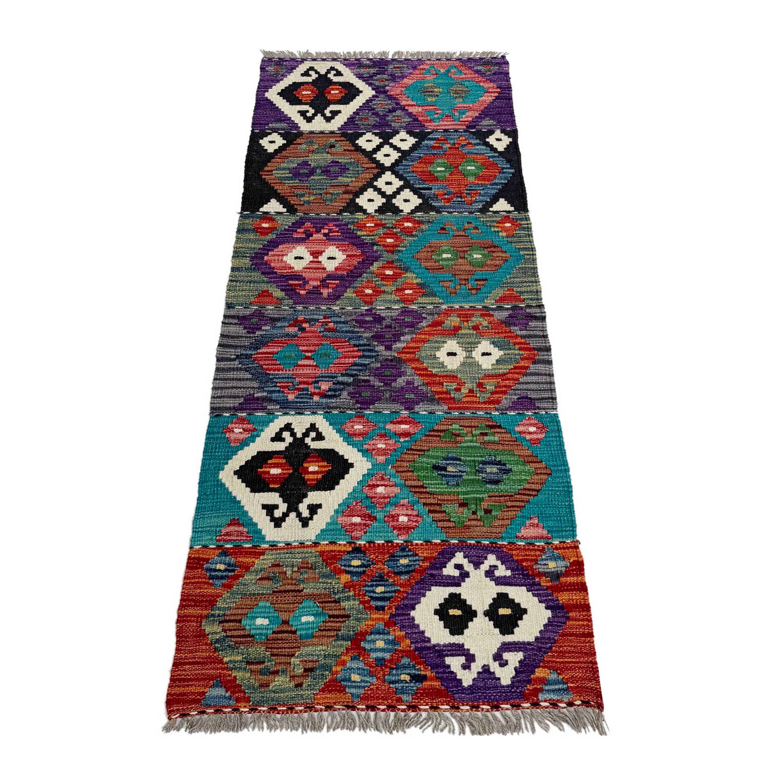 Vegetable Kelim Runner 1' 9" x 5' 7" (ft)- No. P37246