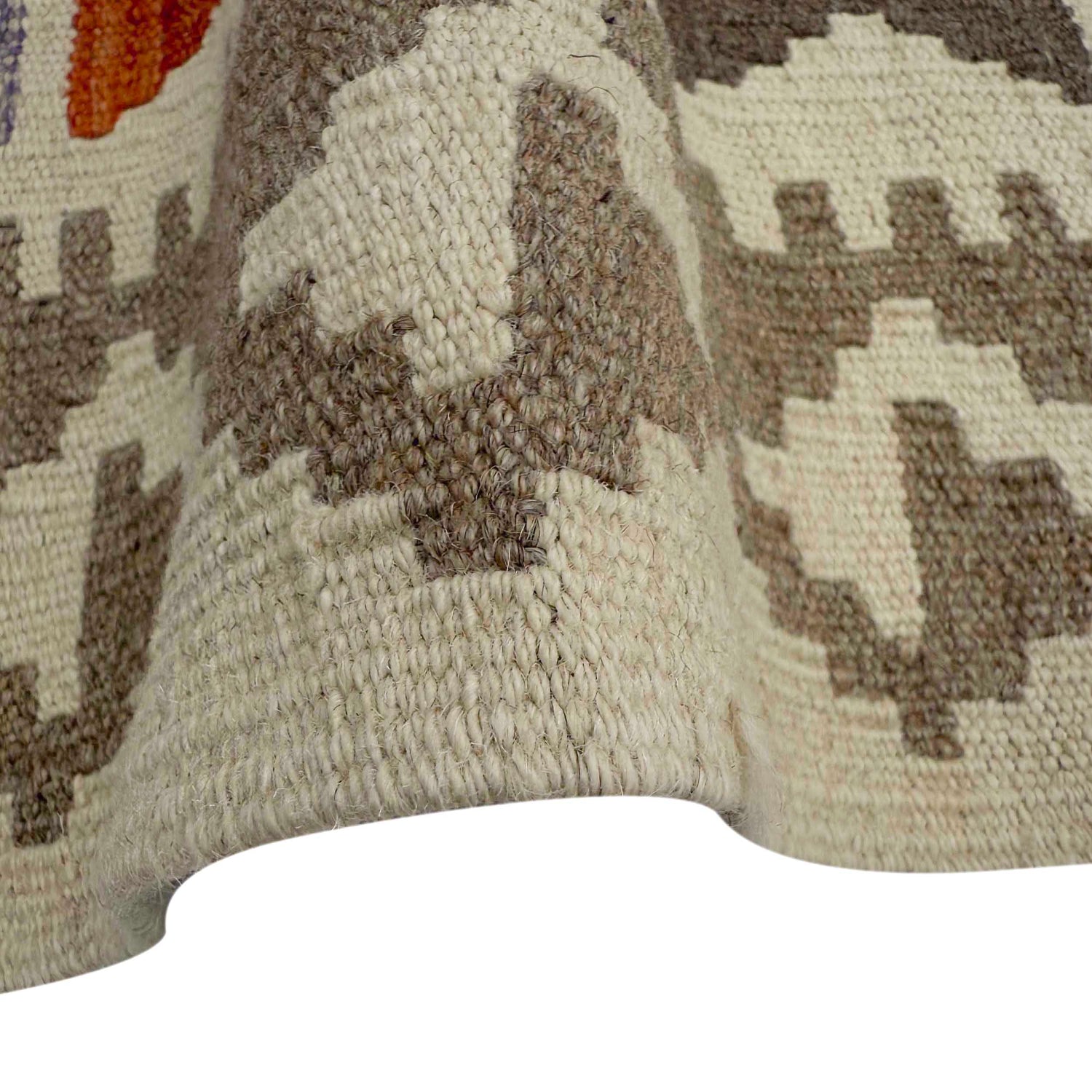 Handmade Vegetable Kelim 6' 8" x 10' 1" (ft) - No. P37247