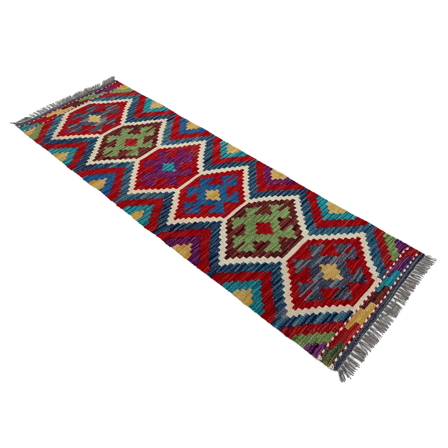 Vegetable Kilim Runner 1' 8" x 5' 2" (ft)- No. P37253