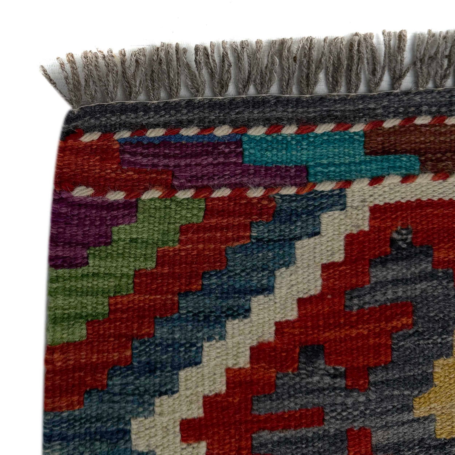 Vegetable Kilim Runner 1' 8" x 5' 2" (ft)- No. P37253