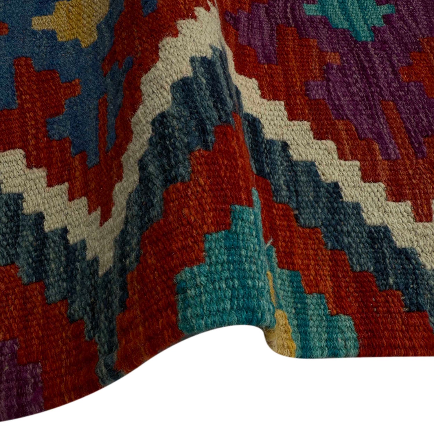 Vegetable Kilim Runner 1' 8" x 5' 2" (ft)- No. P37253
