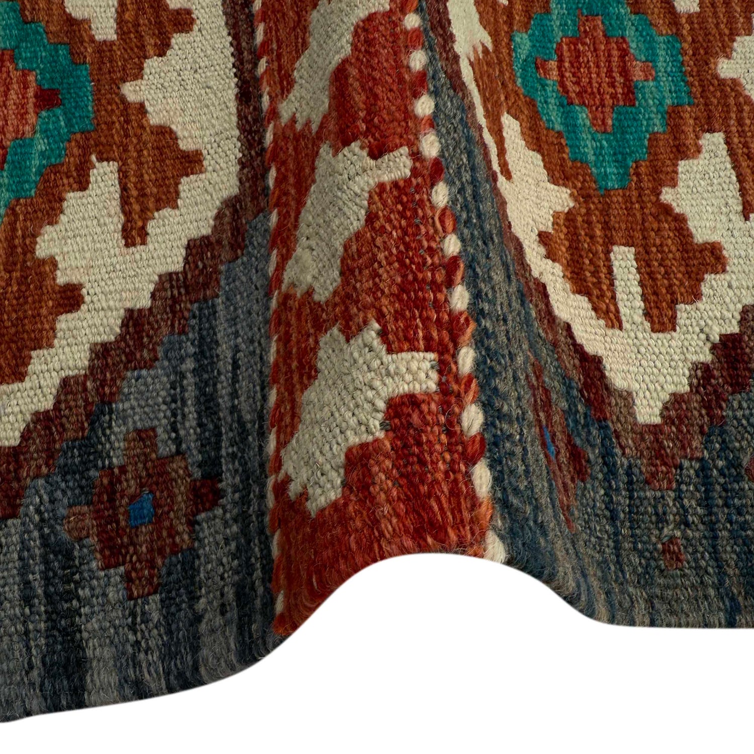 Vegetable Kelim Runner 1' 7" x 4' 11" (ft)- No. P37254