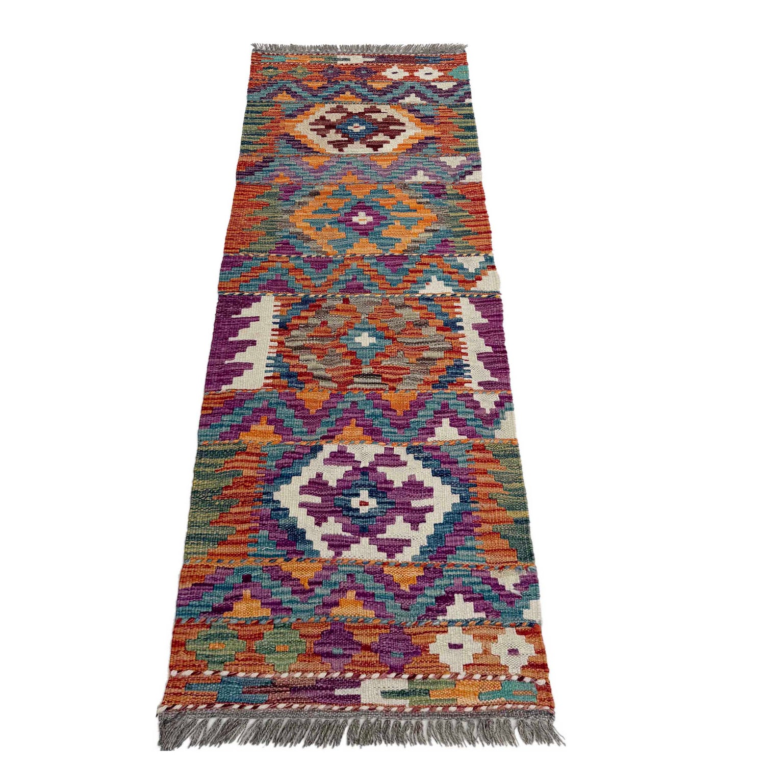 Vegetable Kelim Runner 1' 7" x 5' 3" (ft)- No. P37255