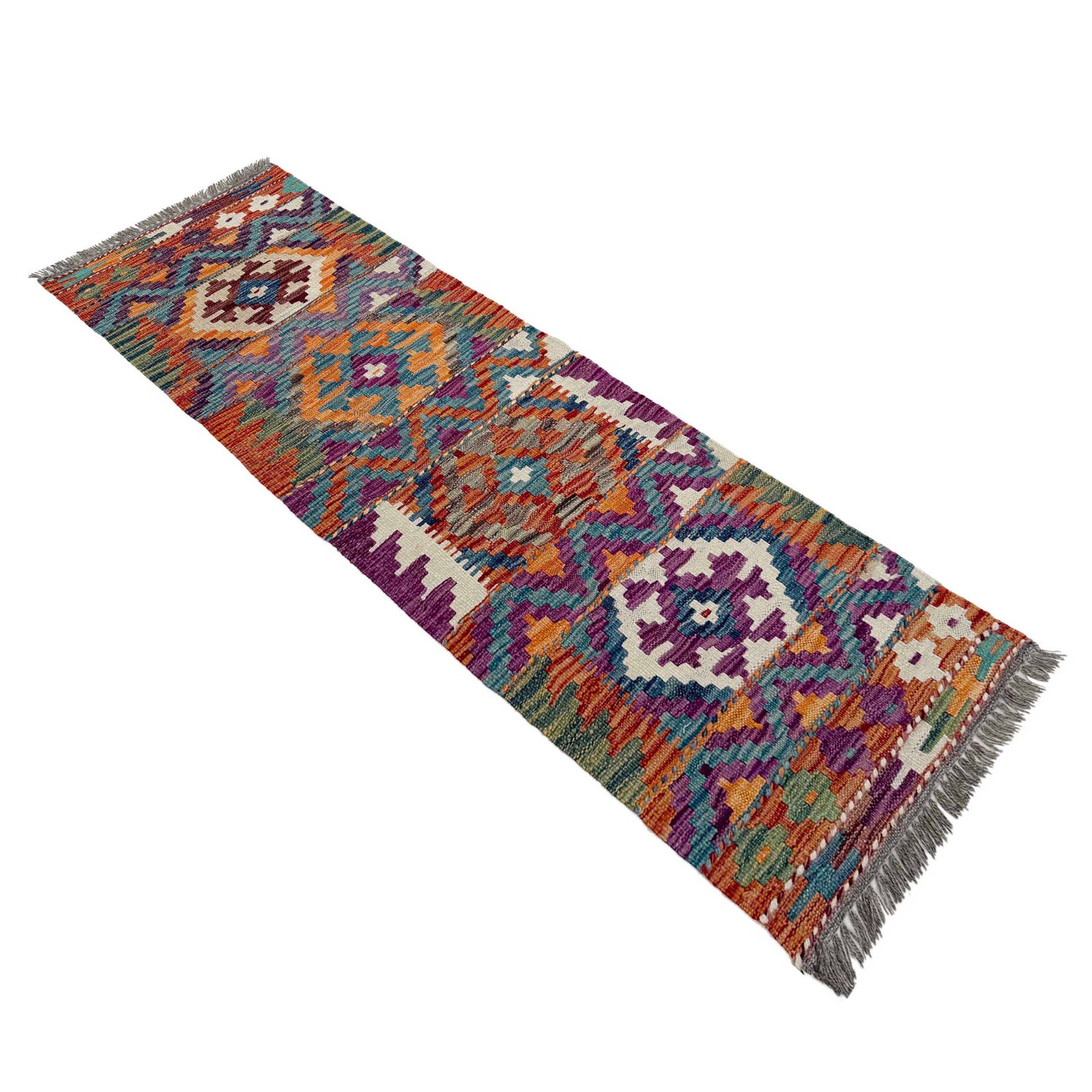 Vegetable Kelim Runner 1' 7" x 5' 3" (ft)- No. P37255