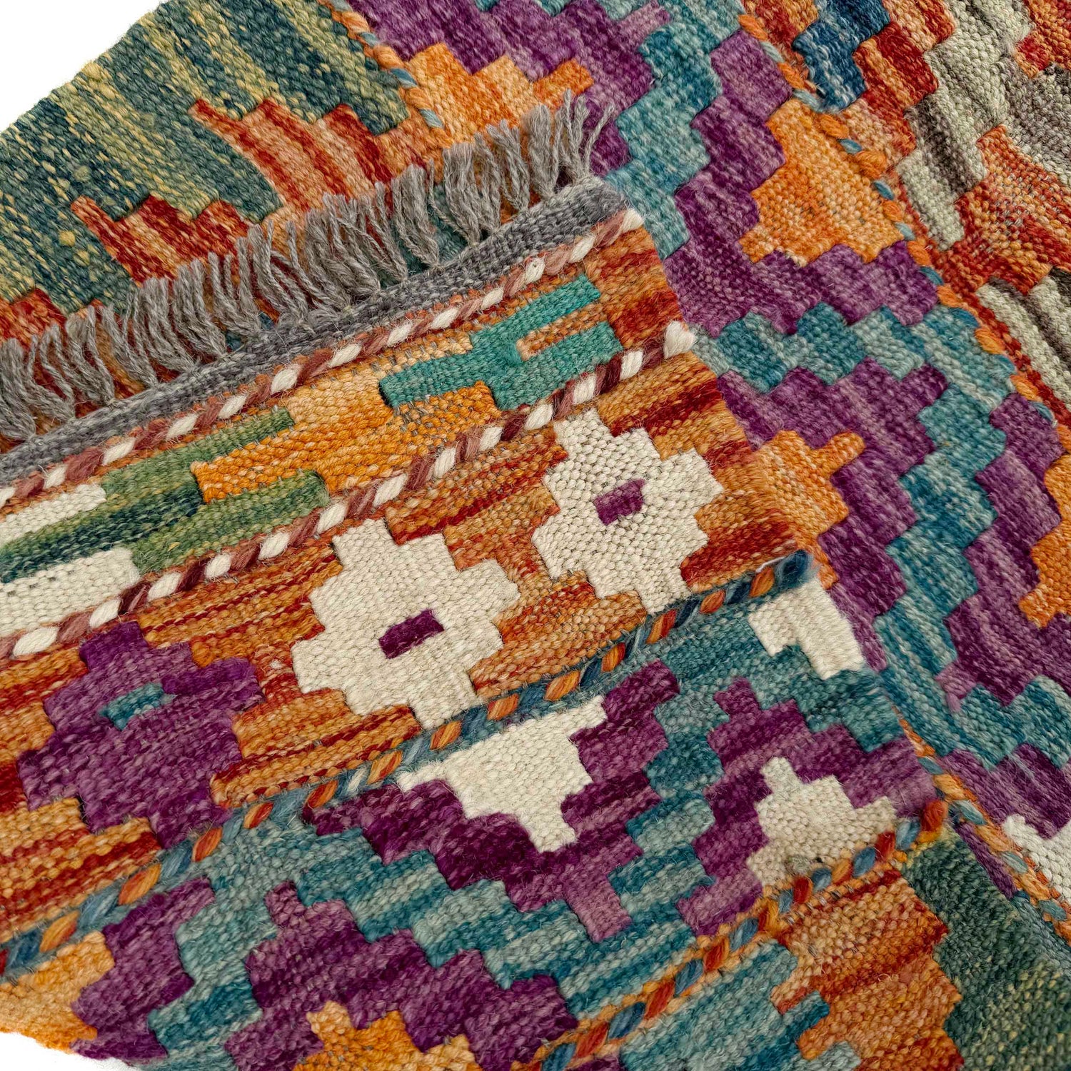 Vegetable Kelim Runner 1' 7" x 5' 3" (ft)- No. P37255