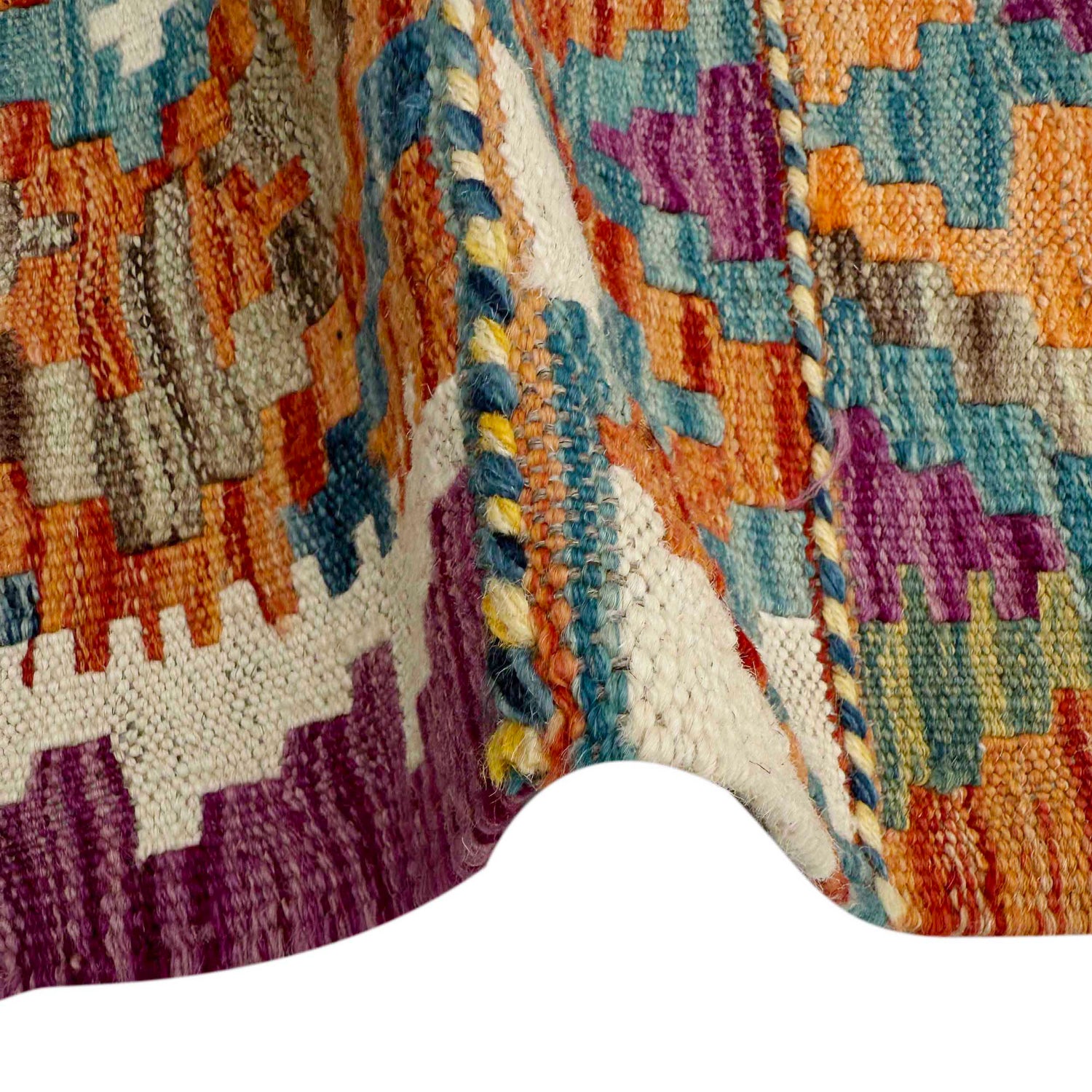 Vegetable Kelim Runner 1' 7" x 5' 3" (ft)- No. P37255