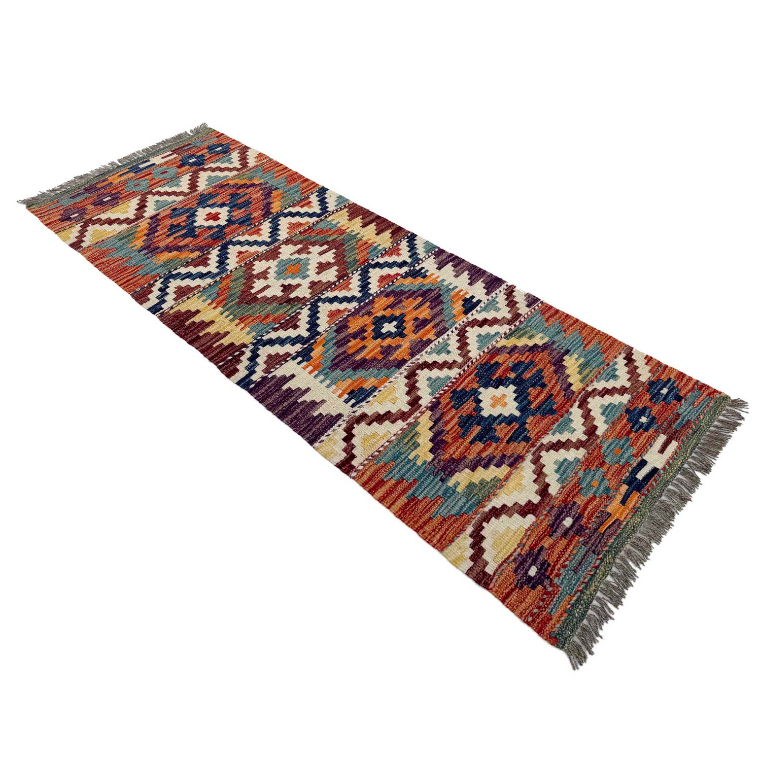 Vegetable Kilim Runner 1' 8" x 4' 9" (ft)- No. P37258