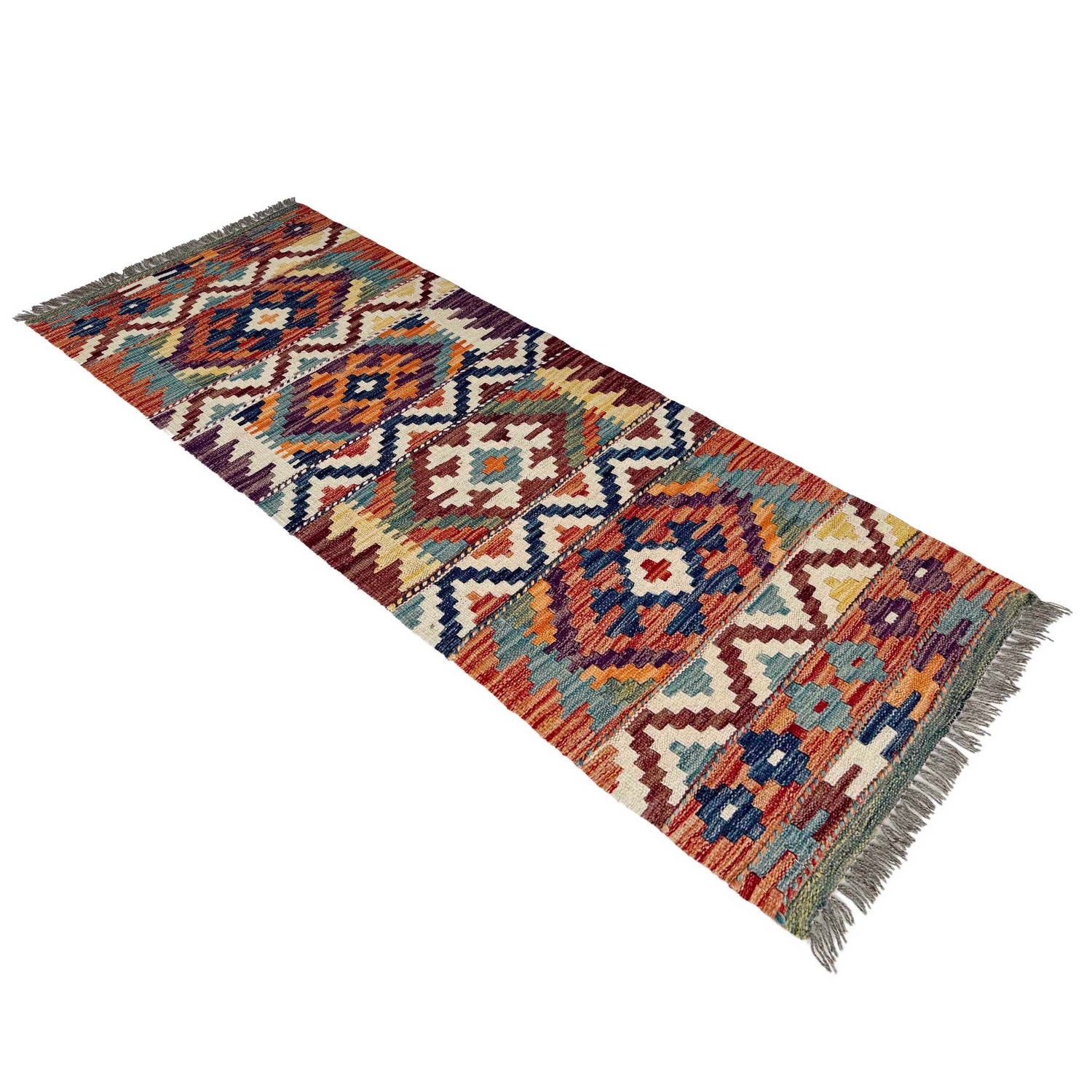 Vegetable Kilim Runner 1' 8" x 4' 9" (ft)- No. P37258