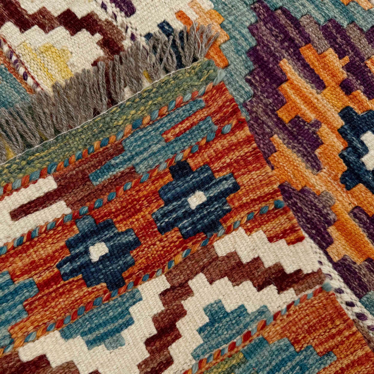 Vegetable Kilim Runner 1' 8" x 4' 9" (ft)- No. P37258