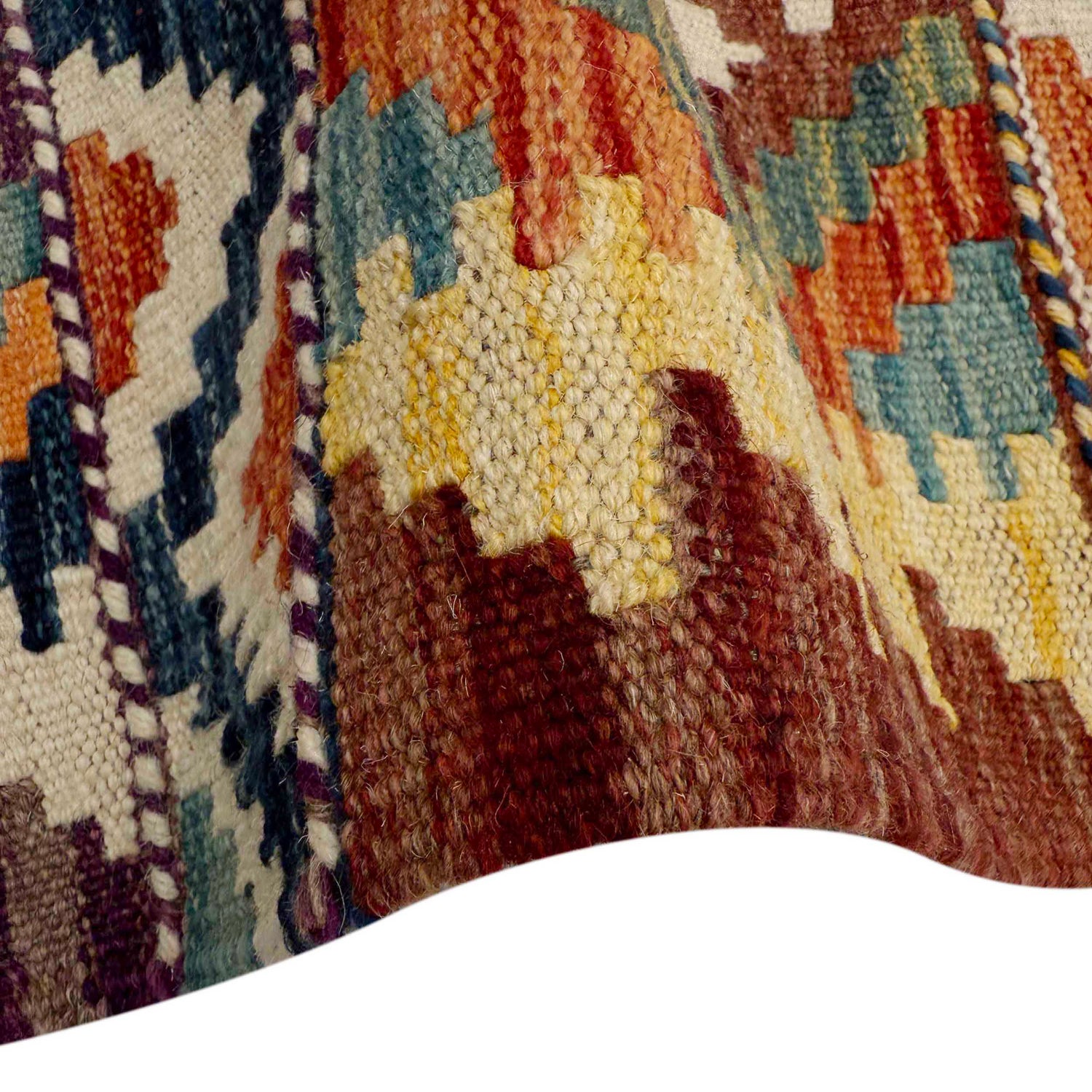 Vegetable Kilim Runner 1' 8" x 4' 9" (ft)- No. P37258