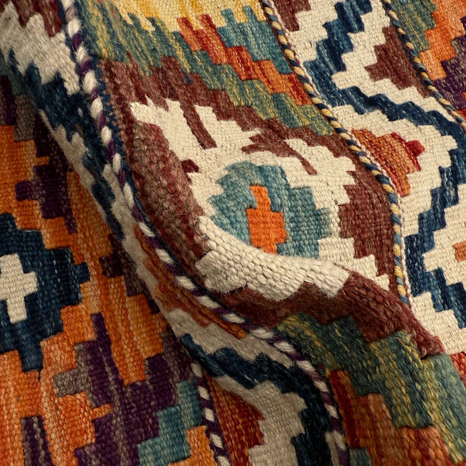 Vegetable Kilim Runner 1' 8" x 4' 9" (ft)- No. P37258
