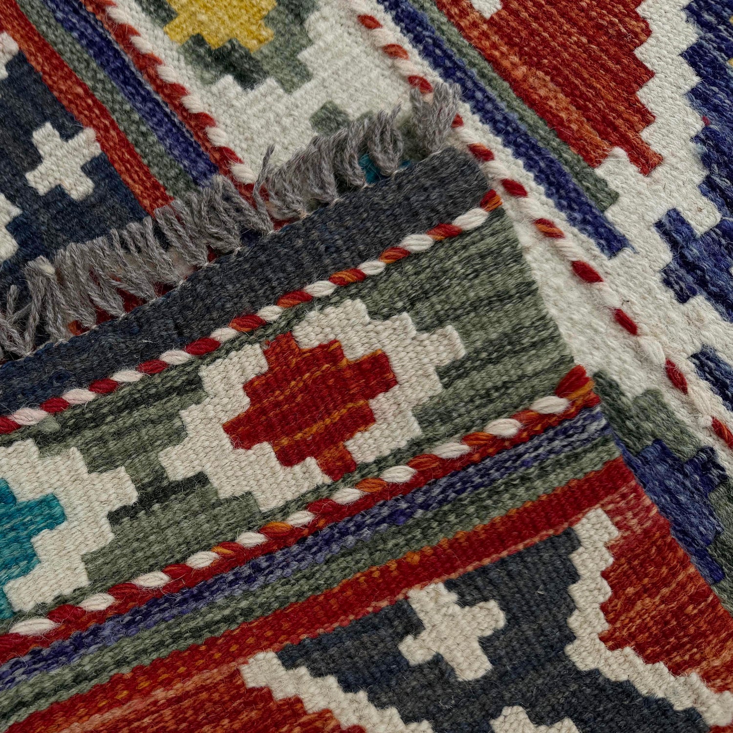 Vegetable Kilim Runner 1' 8" x 5' 3" (ft)- No. P37261