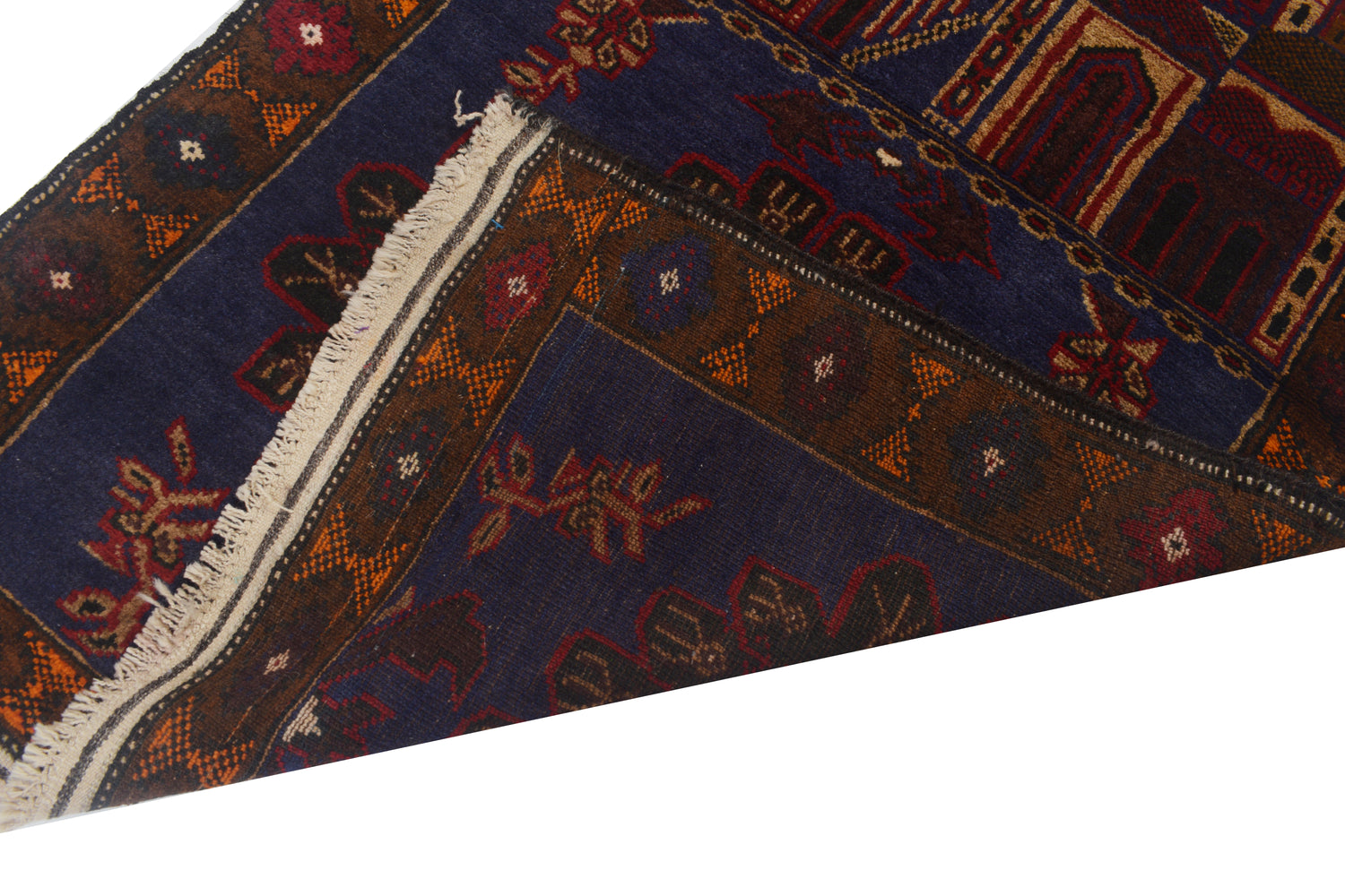 Prayer Rug 2' 6 x 4' 3 (ft) - No. R12595