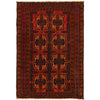 Hand Knotted Baluchi Rug 2' 7 x 4' 4 (ft) - R12917