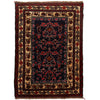 Hand Knotted Baluchi Rug 4' 1 x 5' 5 (ft) - No. R15907