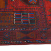 Red Color Prayer Rug 3' 6 x 6' 2 (ft) - No. R17459