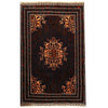 Hand Knotted Baluchi Rug 3' 9 x 5' 9 (ft) - No. R17950