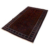 Hand Knotted Baluchi Rug 4' 1 x 7' 0 (ft) - No. R17952