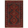 Hand Knotted Baluchi Rug 4' 1 x 6' 2 (ft) - No. R18242