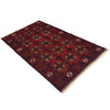 Hand Knotted Baluchi Rug 4' 0 x 6' 4 (ft) - No. R18244