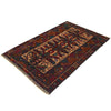 Hand Knotted Baluchi Rug 3' 7 x 5' 9 (ft) - No. R18252