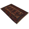 Hand Knotted Baluchi Rug 3' 7 x 5' 9 (ft) - No. R18252