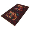 Handmade Village Design Carpet 3' 8" x 6' 1" (ft)- No. R18253