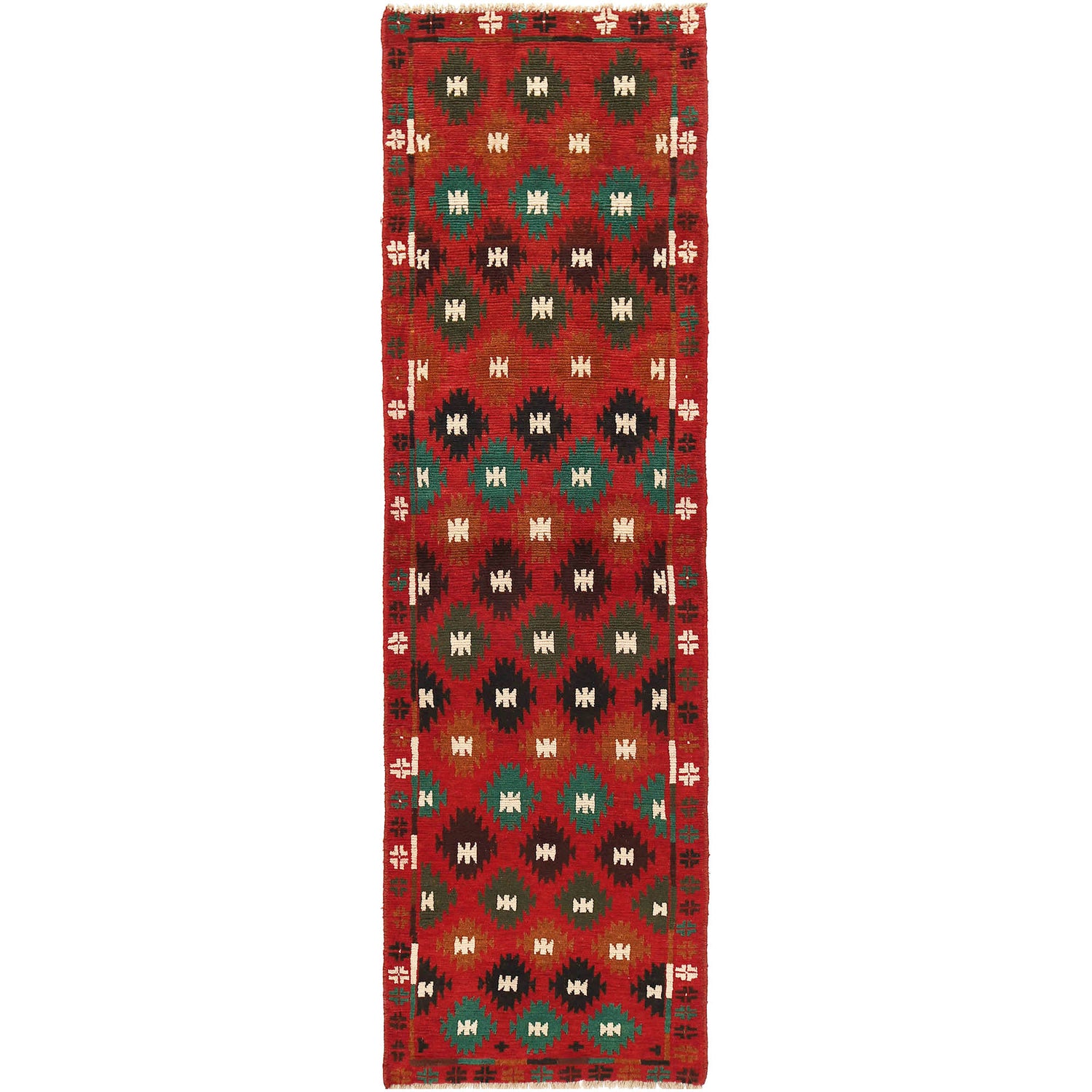 Handmade Baluchi Runner 2' 4 x 8' 9 (ft) - No. R18269