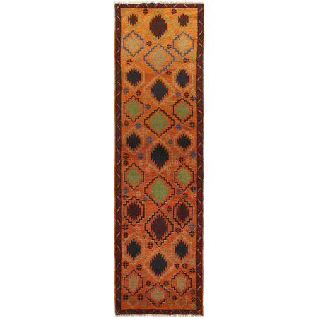 Baluchi Runner 2' 5 x 9' 6 (ft) - No. R18271