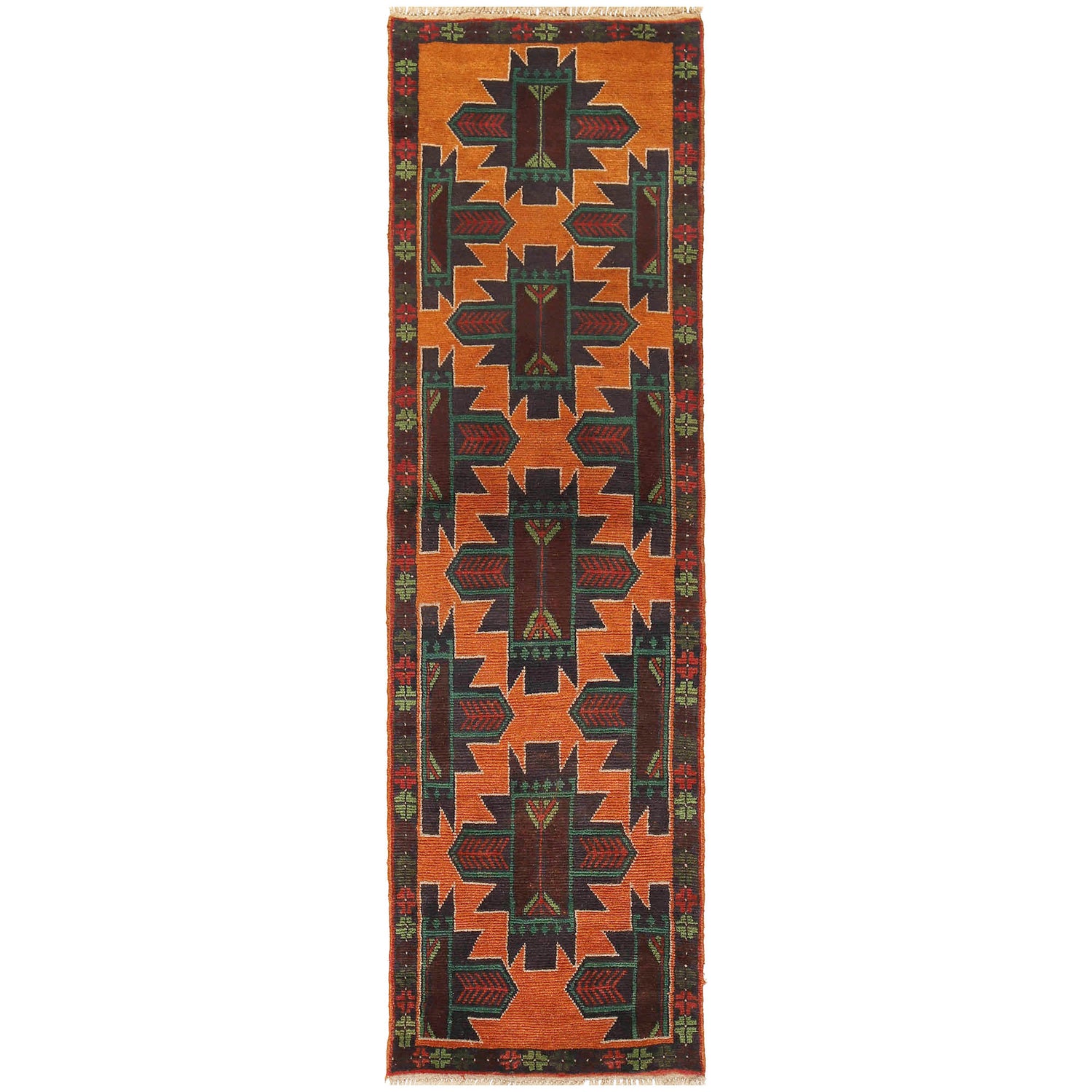 Tribal Baloch Runner 2' 3 x 8' 3 (ft) - No. R18272