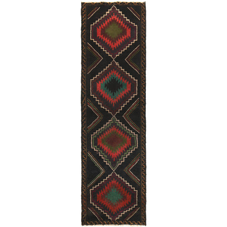 Handmade Baluchi Runner 2' 2 x 8' 2 (ft) - No. R18282