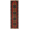 Hand Knotted Baluchi Runner 2' 3 x 9' 3 (ft) - No. R18290