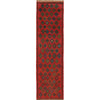 Red Baluchi Runner 2' 5 x 9' 2 (ft) - No. R18291