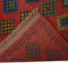 Red Baluchi Runner 2' 5 x 9' 2 (ft) - No. R18291