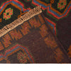 Brown Baluchi Runner 2' 3 x 9' 8 (ft) - No. R18296