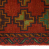 Red Baluchi Runner 2' 5 x 9' 6 (ft) - No. R18338