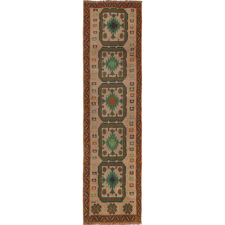 Traditional Baloch Runner 2' 2 x 9' 4 (ft) - No. R18348