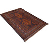 Traditional Baloch Rug 4' 1 x 6' 2 (ft) - No. R18786