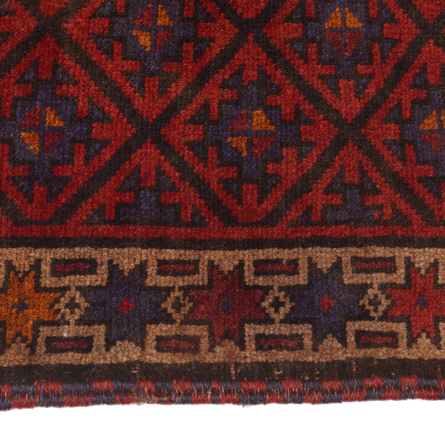 Tribal Baloch Rug 2' 7 x 4' 5 (ft) - No. R19010