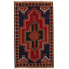 Handmade Baluchi Rug 3' 1 x 4' 6 (ft) - No. R19098