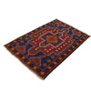 Tribal Baloch Rug 3' 2 x 4' 7 (ft) - No. R19131