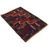 Traditional Baloch Rug 2' 9 x 4' 2 (ft) - No. R19151