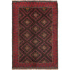 Hand Knotted Baluchi Rug 2' 8 x 4' 3 (ft) - No. R19197