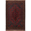 Traditional Baloch Rug 3' 1 x 4' 5 (ft) - No. R19218