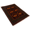 Traditional Baloch Rug 4' 1 x 5' 7 (ft) - No. R19315