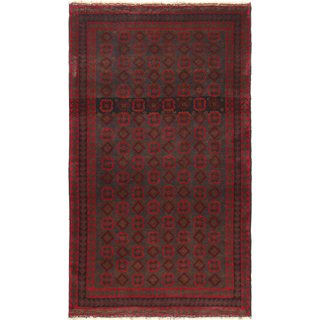 Traditional Baloch Rug 3' 8 x 6' 4 (ft) - No. R19351