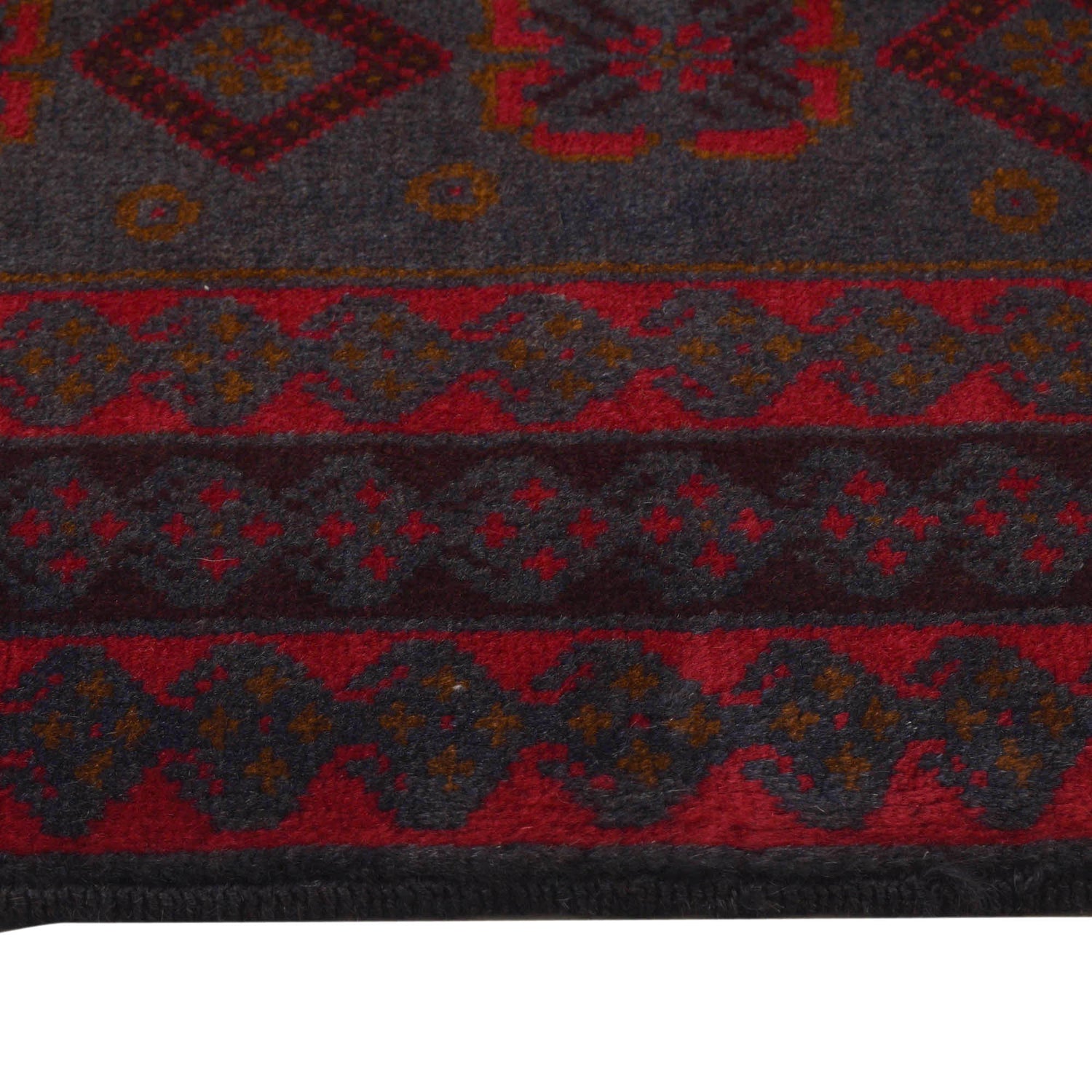 Traditional Baloch Rug 3' 8 x 6' 4 (ft) - No. R19351