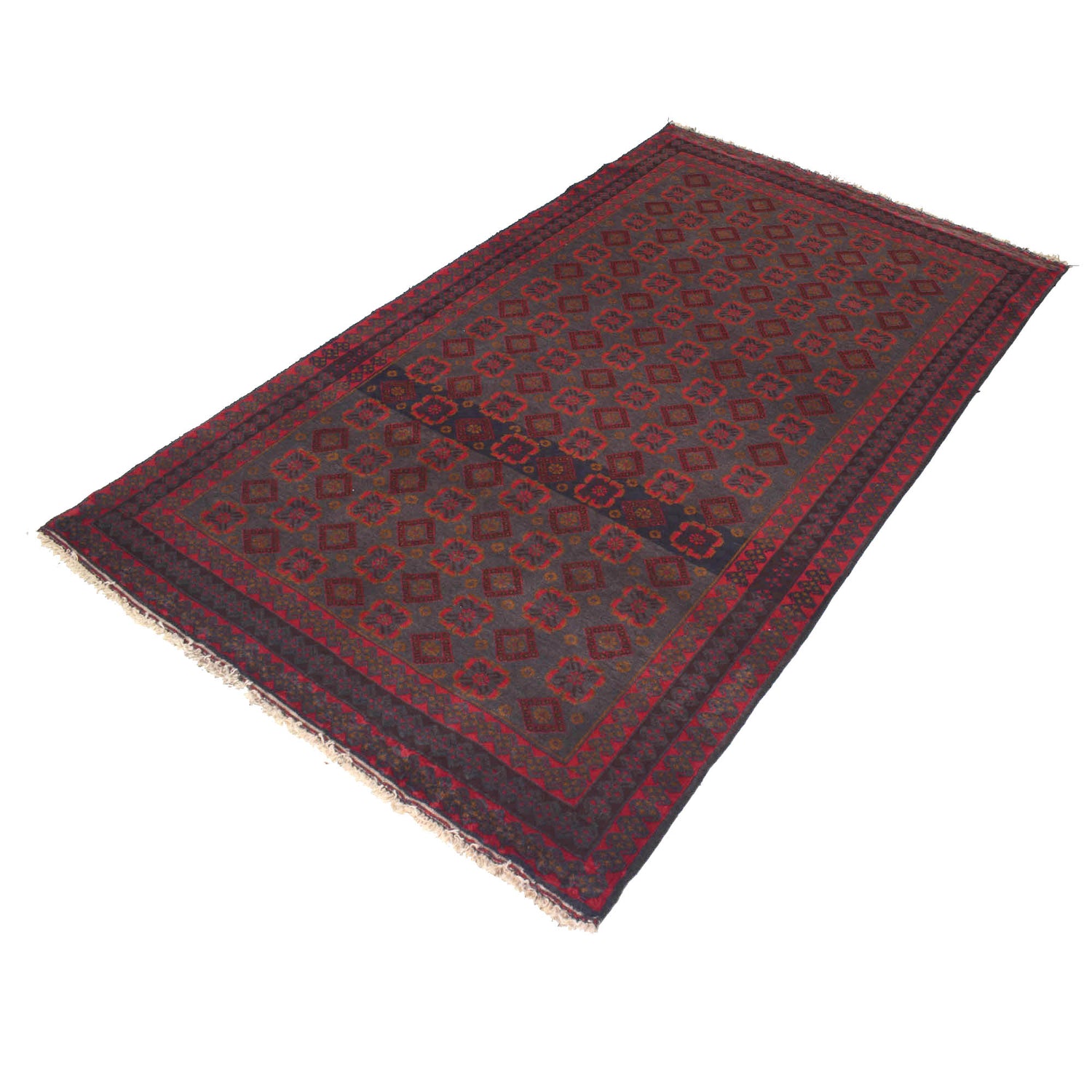 Traditional Baloch Rug 3' 8 x 6' 4 (ft) - No. R19351