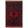 Multi Baluchi Rug 2' 9 x 4' 4 (ft) - No. R19392